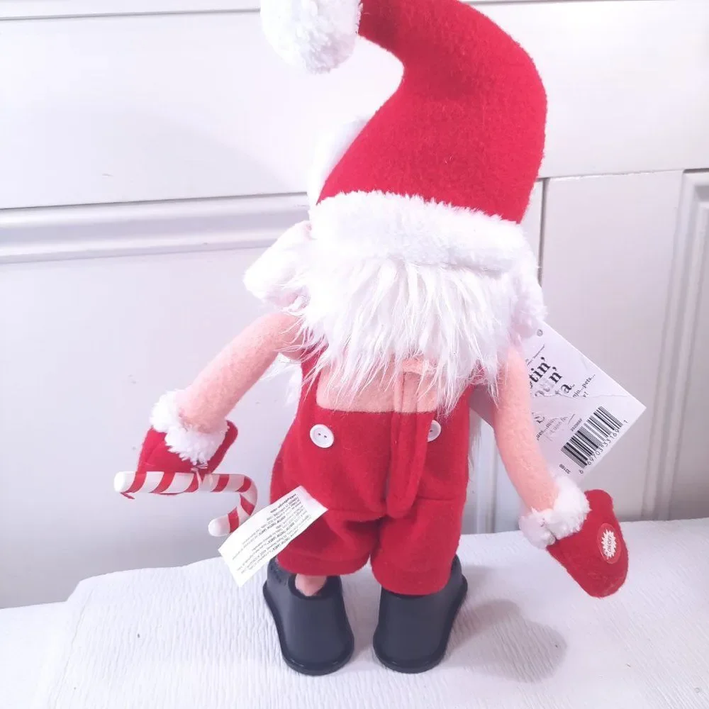 Tekky Toys Rootin' Tootin' Santa Claus Hillbilly farting plush Christmas READ